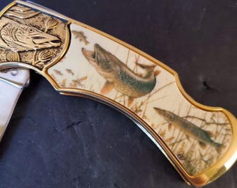 Native American Indian Collectors Knife by the Franklin Mint