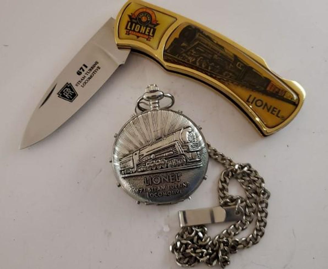 vintage海外tチケット【rai 様】お纏めご希望商品 Lionel Train - Centennial - Collector's Knife With Non-working