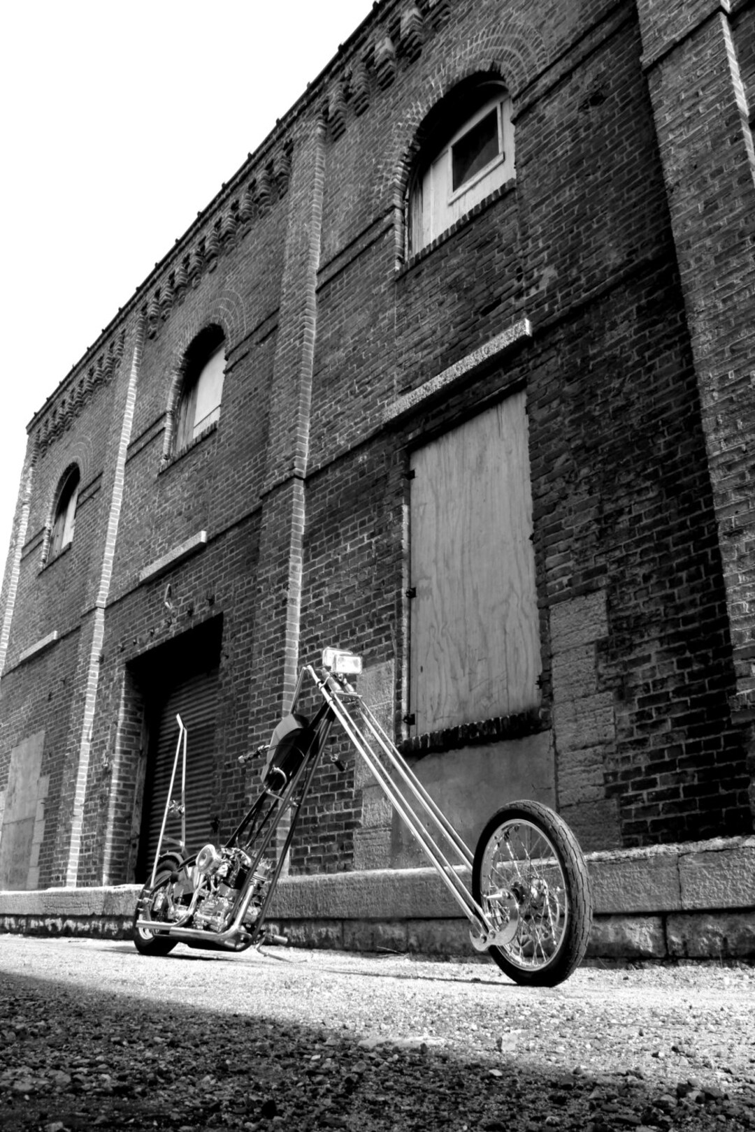 20x30 Inch Poster of Long and Wild Harley Shovelhead Chopper - Etsy