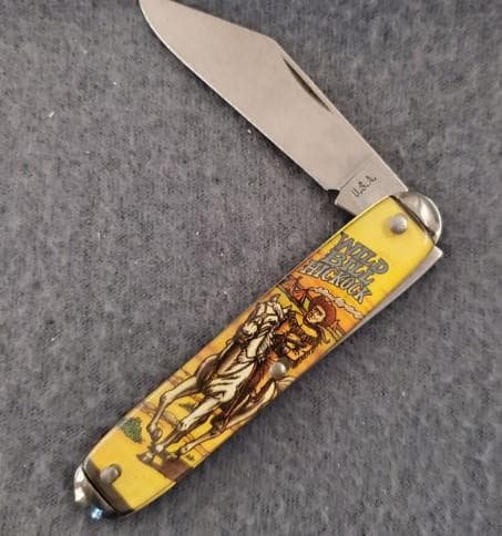Wild Bill Hickok Western Comic Collector Knife (N1494) - Etsy
