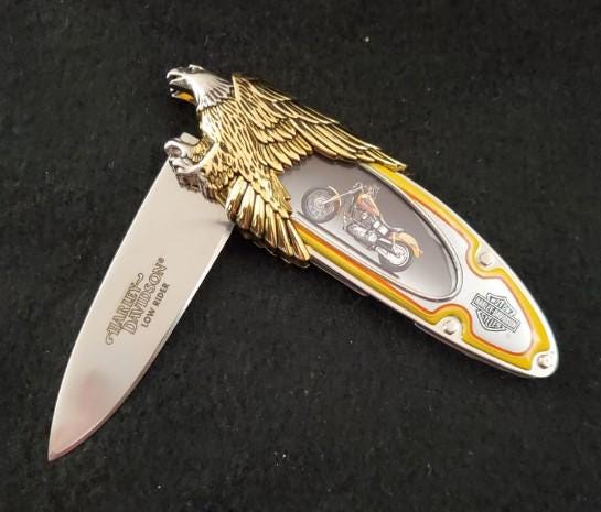 Harley-davidson Dyna Low Rider Collector's Knife by the Franklin
