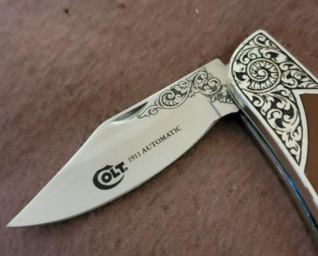 1911 Colt Collector's Knife (N_1243) - Etsy