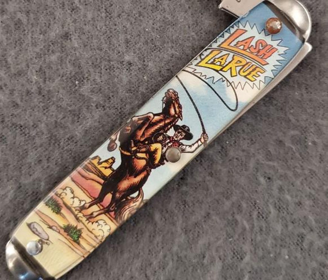 Lash Larue Western Comic Collector Knife (N1499) - Etsy