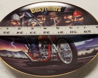 Easyriders Collector's Plate With David Mann 