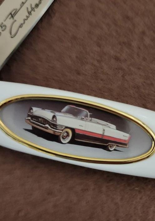 1955 Packard Caribbean - Franklin Mint Collector Knife (N1144) - Etsy