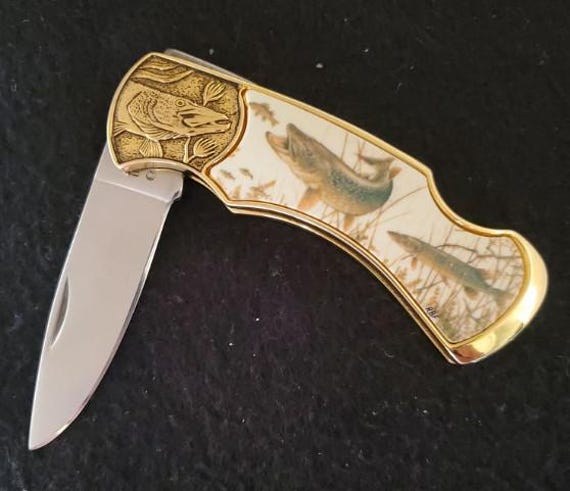 Northern Pike Collectors Knife by the Franklin Mint (N1132) - Etsy