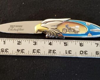 Harley-davidson 1973 Electraglide Shovelhead Collector's Knife by