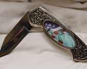 Statue of Liberty commemorative collectors pocket knife (N0047)