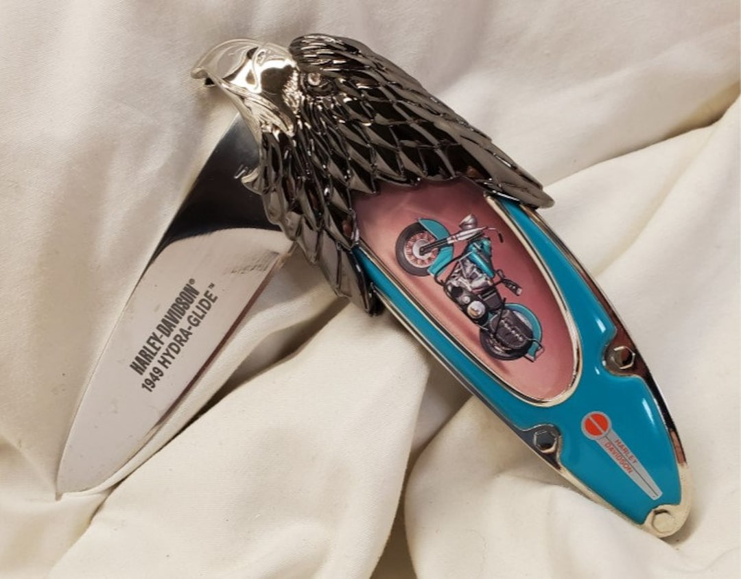 Harley-davidson 1949 Hydra-glide Panhead Collector's Knife by the