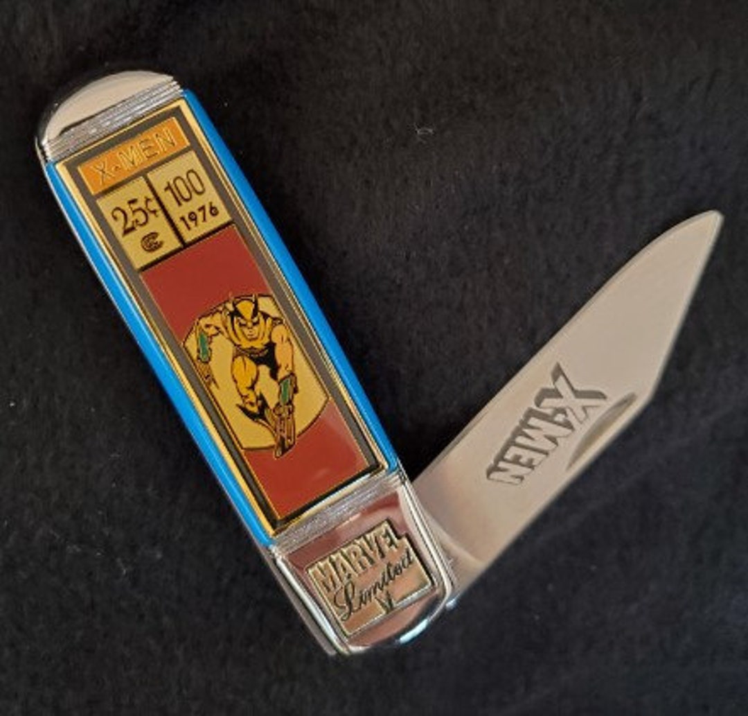 X-men Wolverine Collectors Pocket Knife With COA (N0882) - Etsy