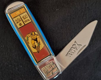 X-Men Wolverine collectors pocket knife with COA (N0882)