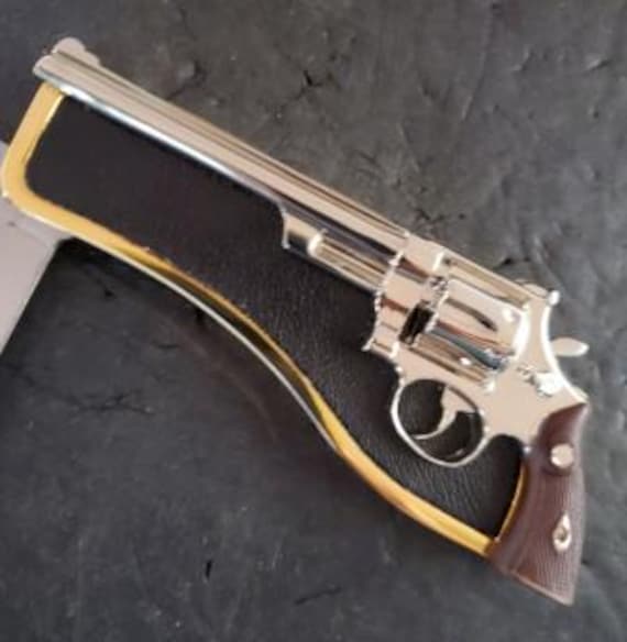 Smith & Wesson .357 Magnum Revolver Collectors Knife - Officially