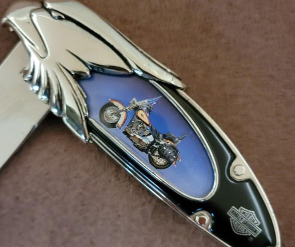 Harley-davidson Heritage Softail Collector's Knife by the Franklin