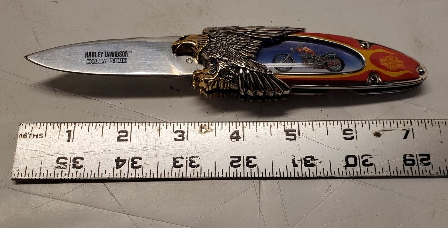 【希少品】Billyビリードール サンフランシスコ Billy Bike Collectors Knife From Easy Rider Movie - Officially