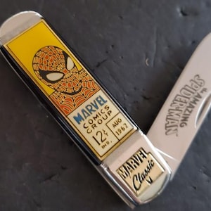 The Amazing Spider-man Collectors Pocket Knife (N2000) - Etsy