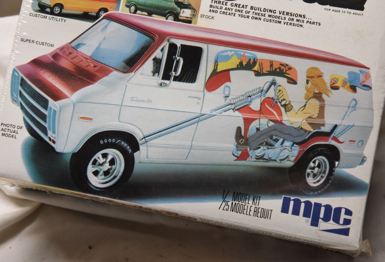 MPC Plastic Van Model Car Kit From 1975 - Still Sealed! Excellent
