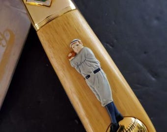 STIK 貴重 Cy Young Collectors Knife by the Franklin Mint (N1820) - Etsy