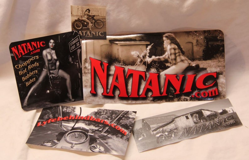 Natanic Sticker pack 1 ALL 5 designs image 1