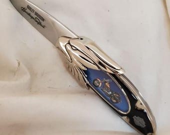 Harley-davidson Heritage Softail Collector's Knife by the Franklin
