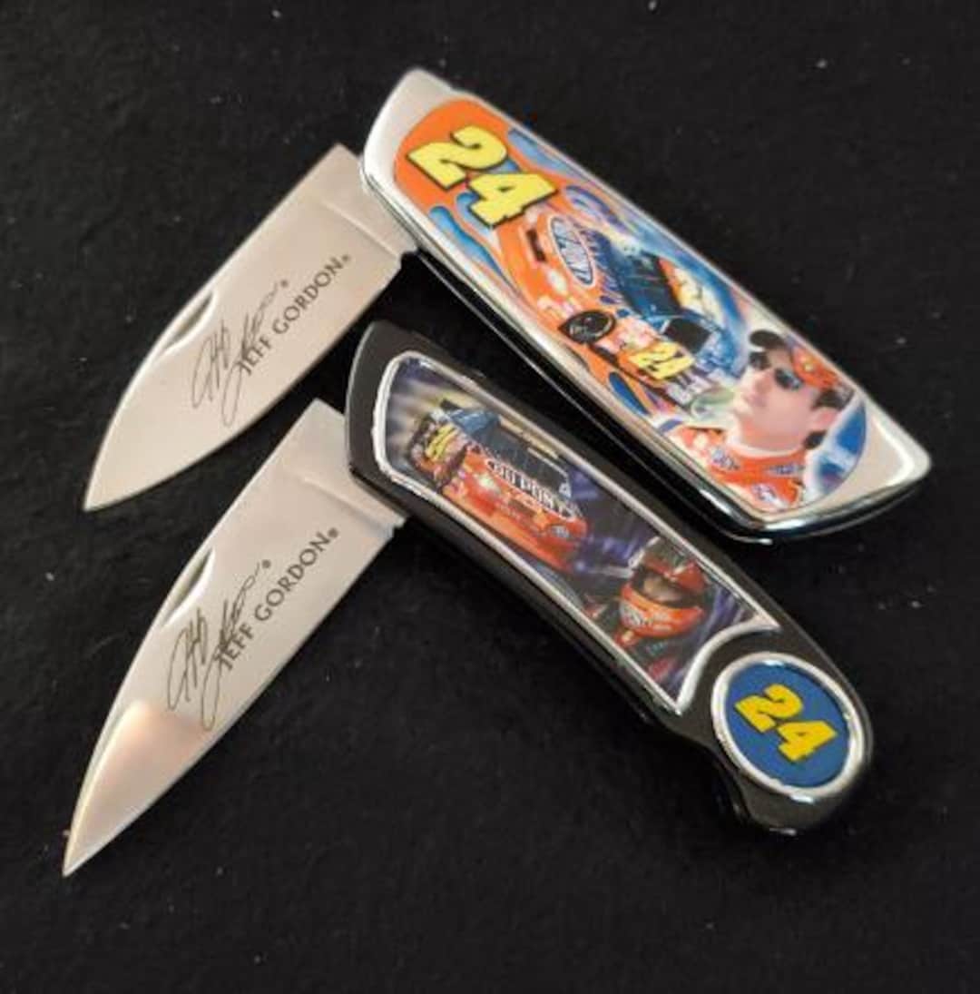 Set of 2 Jeff Gordon Collectors Knives (N1308) - Etsy