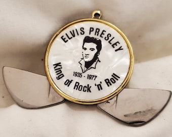 Vintage Elvis cigar cutter collectors knife (N0780)