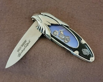 Harley-davidson Heritage Softail Collector's Knife by the Franklin