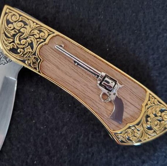 Colt Single Action Army Peacemaker Revolver Collectors Knife