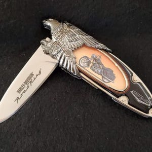 Harley-davidson Road King Collector's Knife by the Franklin Mint