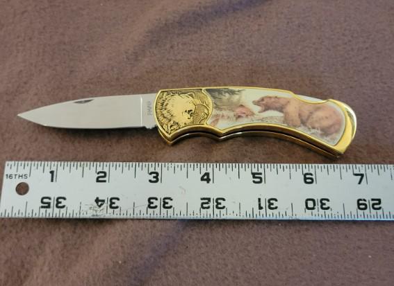 Grizzly Bear Collectors Knife by the Franklin Mint (N1173) - Etsy