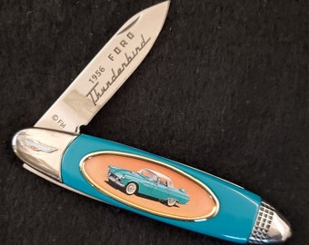 1956 Ford Thunderbird collectors pocket knife (N0924)