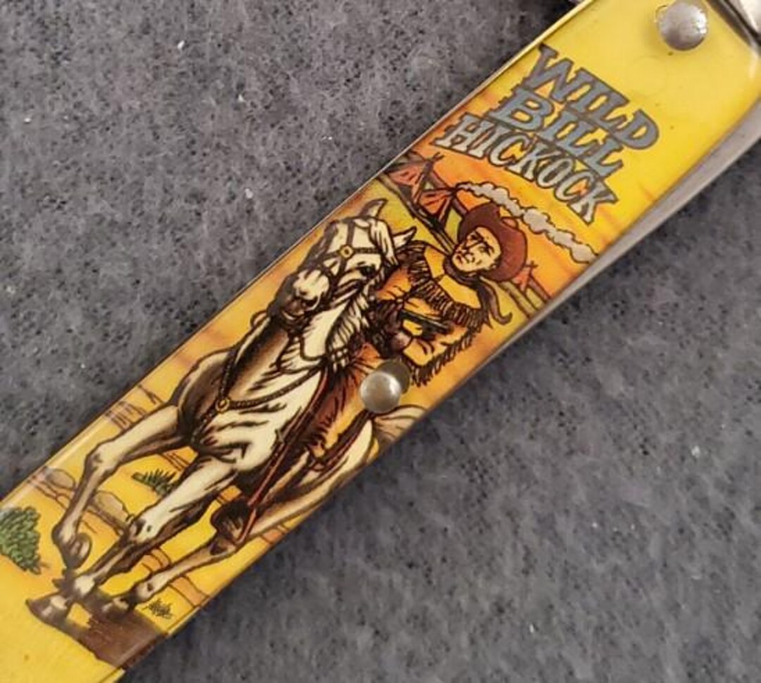 Wild Bill Hickok Western Comic Collector Knife (N1494) - Etsy