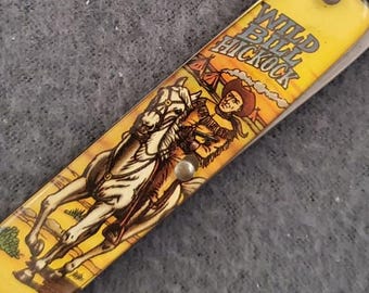 Wild Bill Hickok Western Comic Collector Knife (N1494) - Etsy