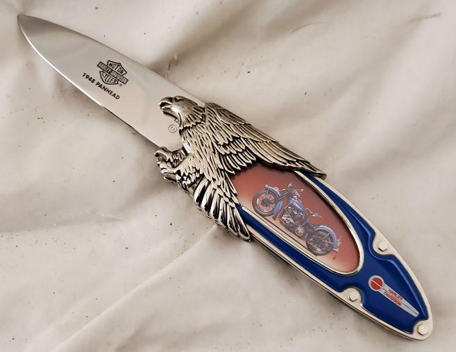 Antique Harley Davidson Knife - Etsy