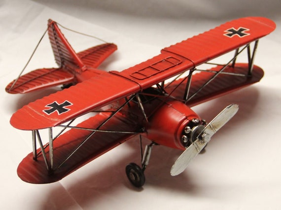 red baron toy plane