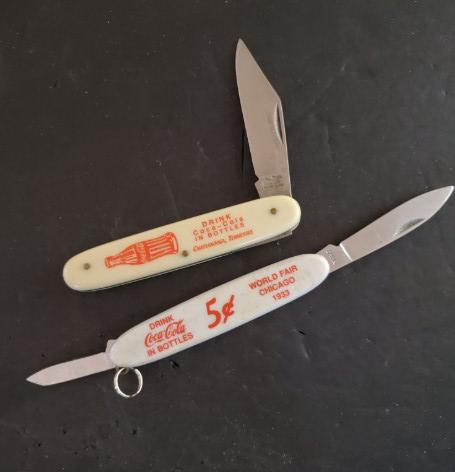 Coca-cola Coke - Lot of 2 - Collector Pocket Knives (N1867) - Etsy