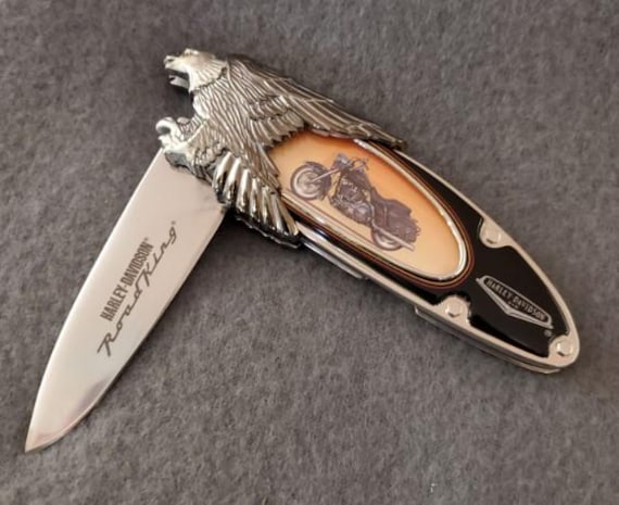Harley-davidson Road King Collector's Knife by the Franklin