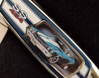 1970 454 Chevelle SS - Franklin Mint collector knife  (N0890)