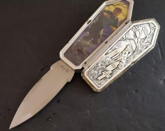 The Wolfman Classic Horror Movie Collectors Pocket Knife (N1996