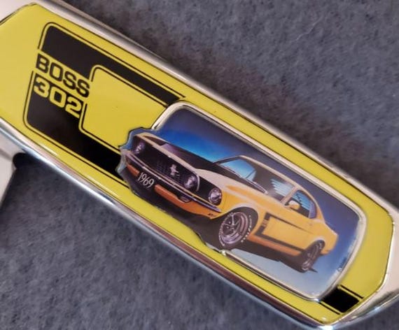 1969 Boss 302 Mustang - Franklin Mint Collector Knife (N1369) - Etsy