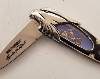 Harley-davidson 1948 Panhead (first Year) Collector's Knife by the
