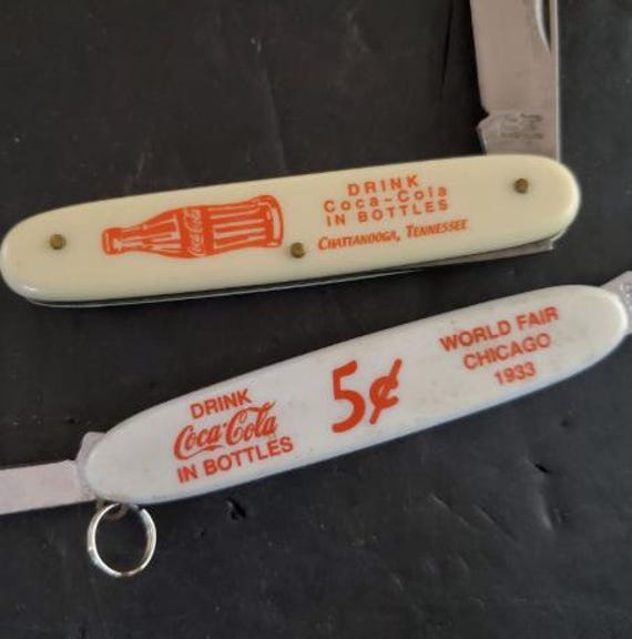 Coca-cola Coke - Lot of 2 - Collector Pocket Knives (N1867) - Etsy