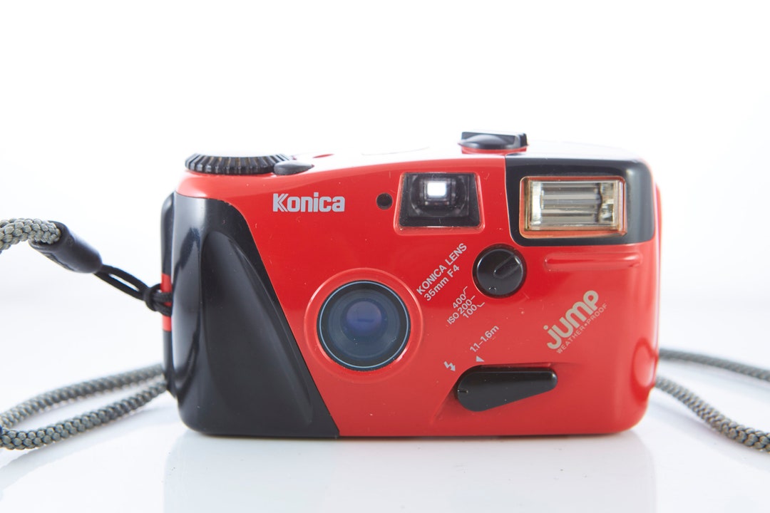 Konica Jump Film Camera: Vintage Point and Shoot (untested) - Etsy