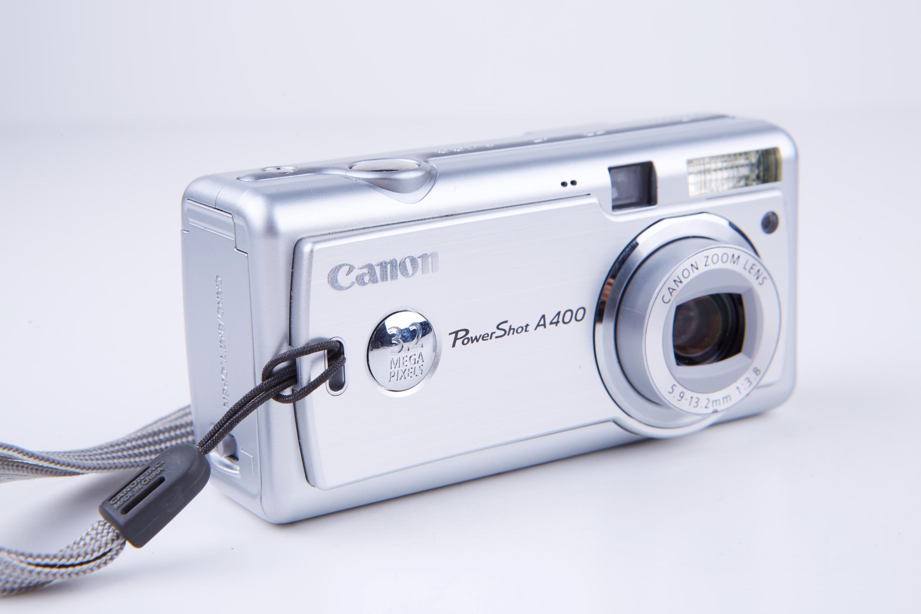 Canon Powershot A400 3.2MP Digital Camera With Optical Zoom