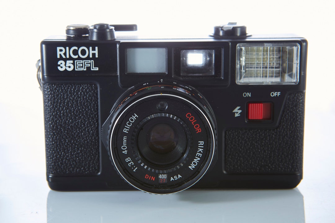 Buy Vintage Ricoh 35EFL Film Camera: Working 35mm Camera With Case Online  in India