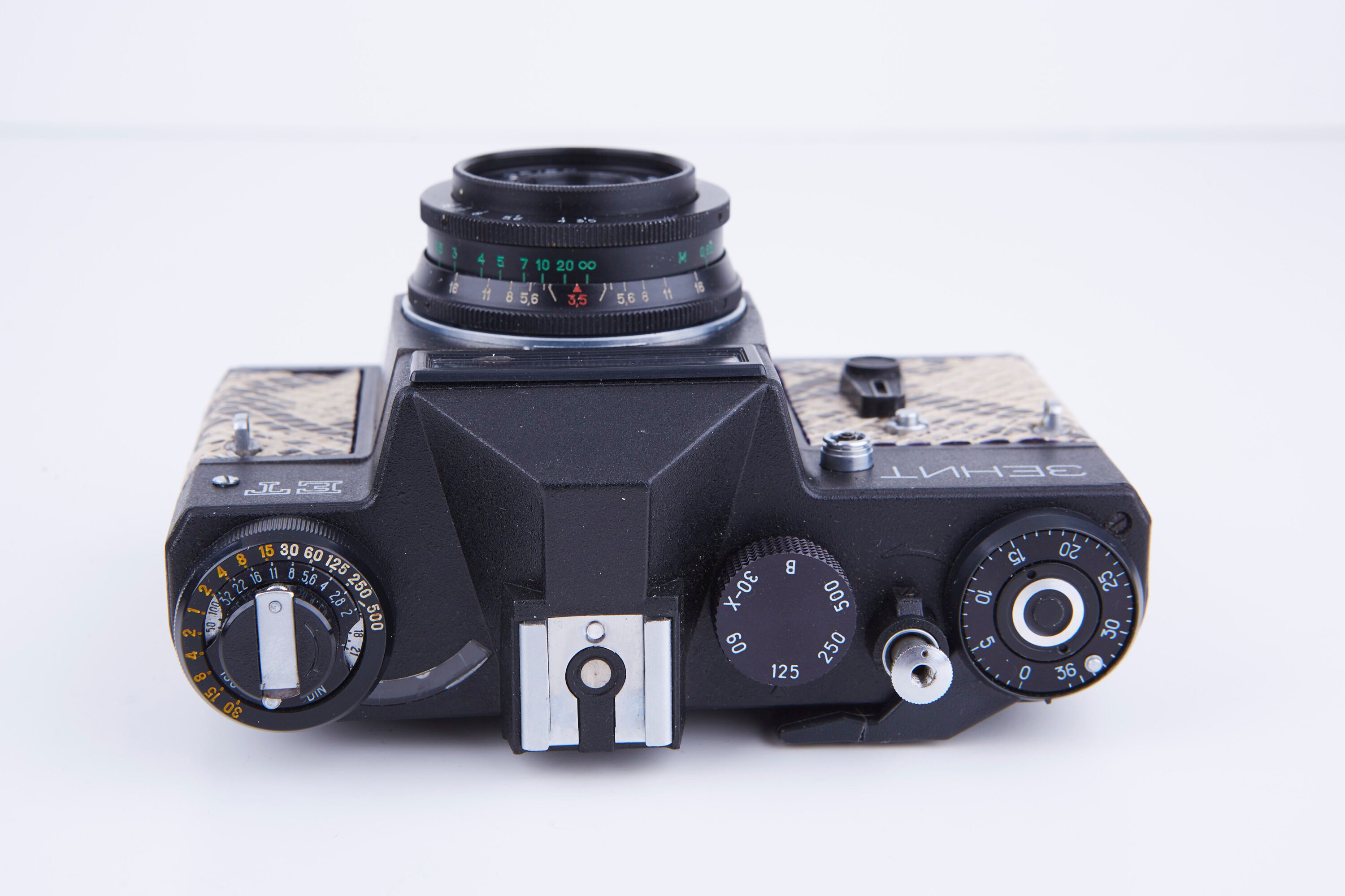 ビンテージZenit-ET SLRフィルムカメラ：Industar-50-2レンズ、交換