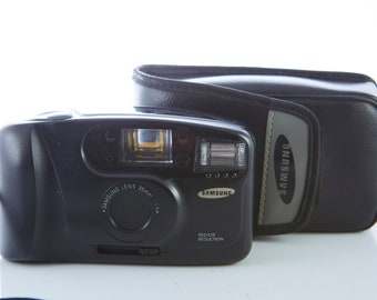 Film Camera Samsung AF-333. Samsung Film Camera.Point and Shot Camera. Working Film Camera.