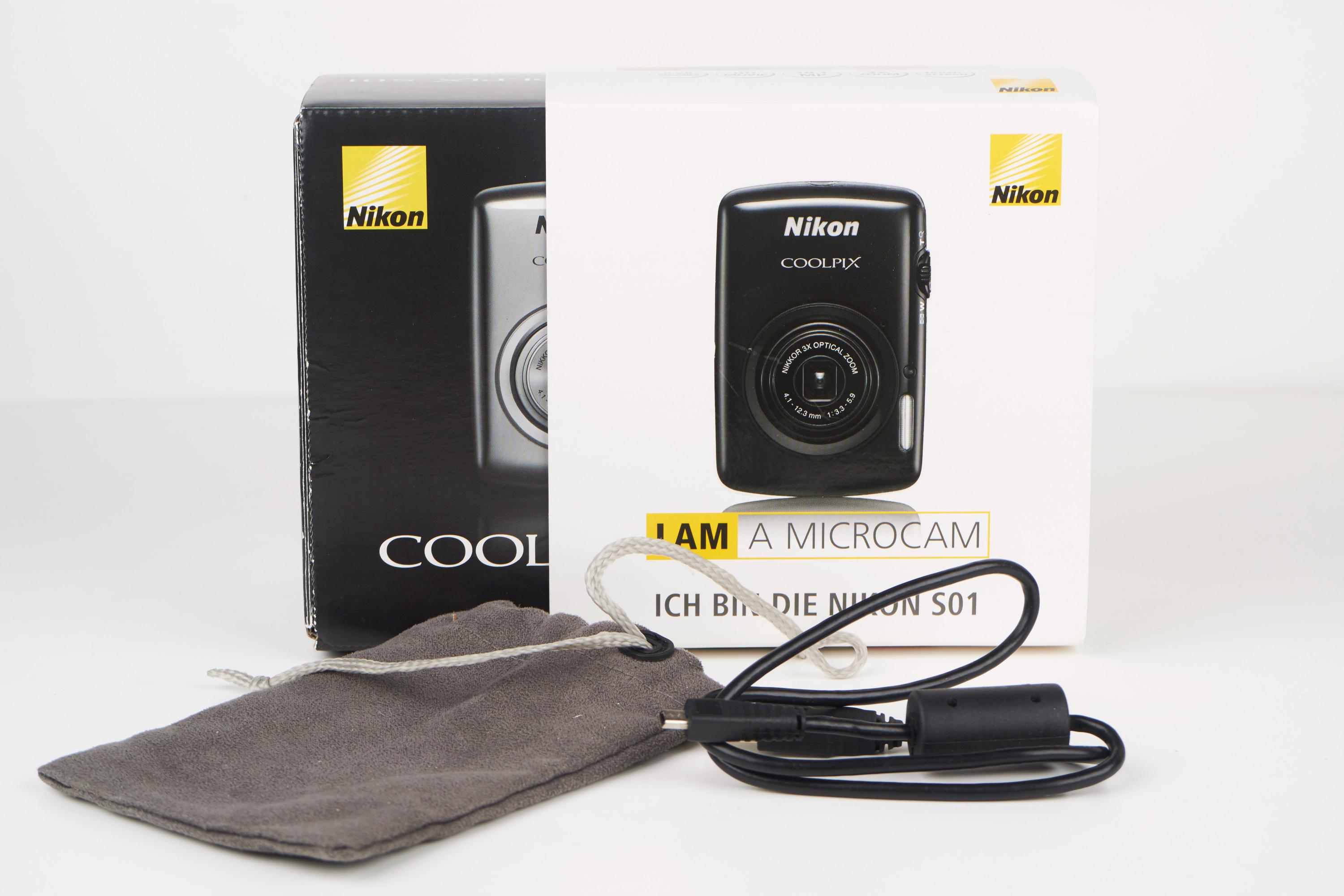 Nikon Coolpix S01 – 10MP 3x Optical Zoom Digital Camera | Tested 
