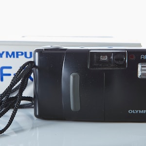 Film Camera Olympus AF-10. 35 mm Film Camera Olympus. Point and Shot Camera. Working Film Camera.