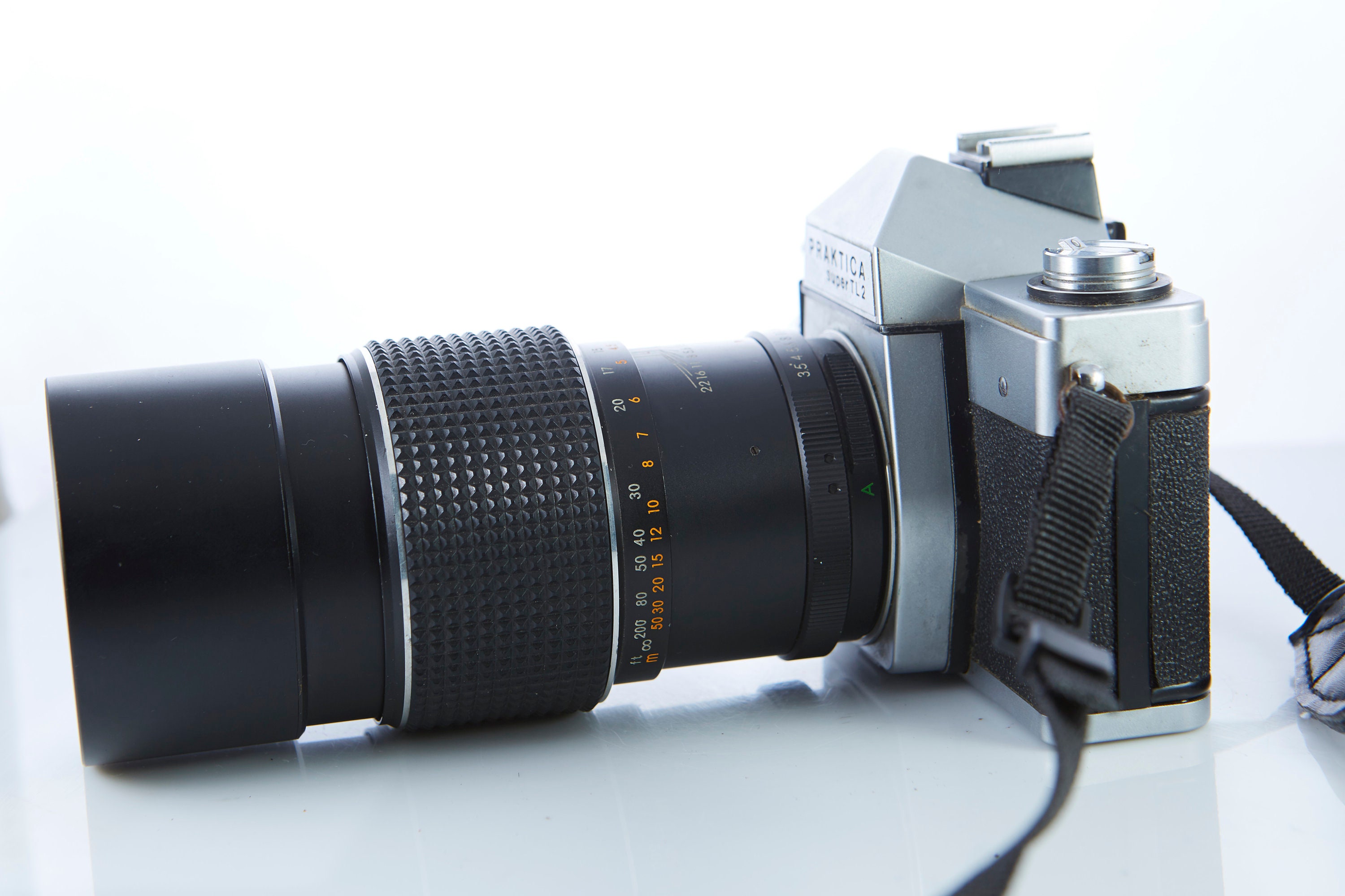 Praktica Super TL2 Film Camera With Pallas 200mm Lens - Etsy