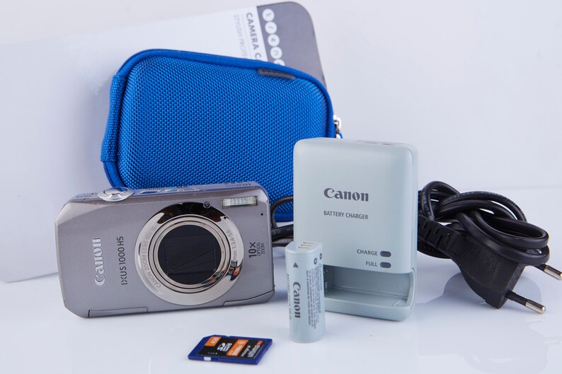 Canon IXUS 1000 HS. 10MP 10X Zoom Compact Digital Camera. Etsy